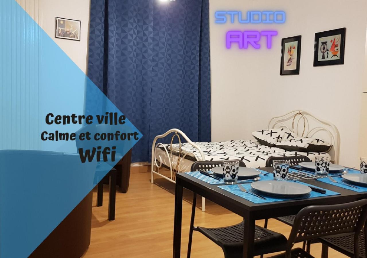 **Studio Art - 30M2 - Centre Ville** Châlons-en-Champagne Exterior foto